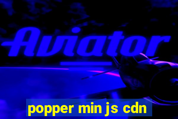 popper min js cdn